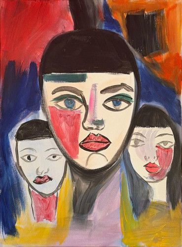 Quadro ritratto volti