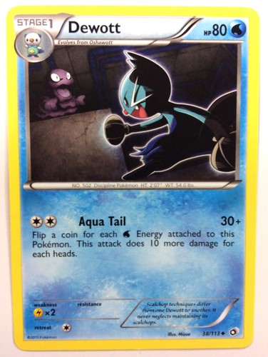 Dewott 113 non - dewott, 38/113