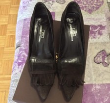 Zeppe Pakerson in camoscio testa di moro, n 38