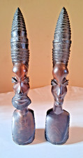 COPPIA DI SCULTURE AFRICANE IN