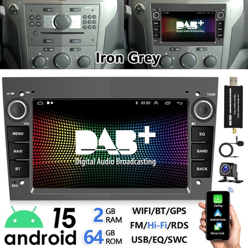 Autoradio dab android15 - dab+,