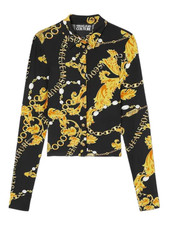 Camicia donna nero versace - camicia,