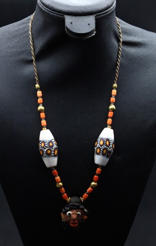 Collana perle vetro - di, in