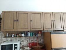 Cucina vintage in formica (solo mobili)
