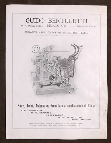 Brochure industria tessile - brochure,