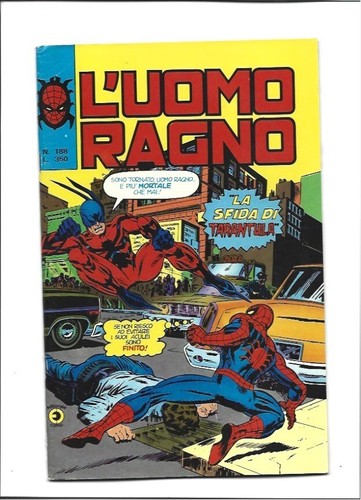 Uomo ragno 188 - ragno,