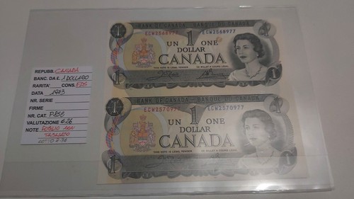Banconota dollaro canada fds - banconota,