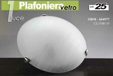 APPLIQUE 25 CM 1 LUCE TONDA