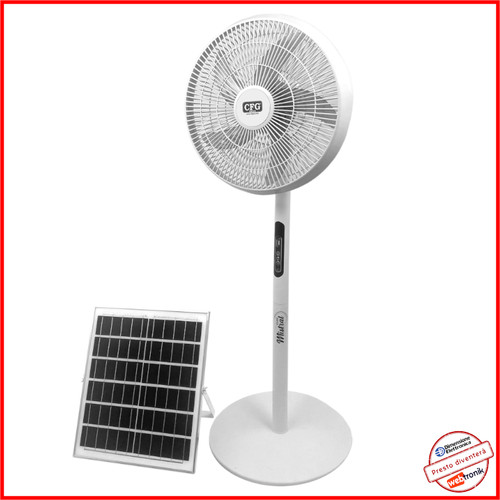 Ventilatore piantana solare - ventilatore,