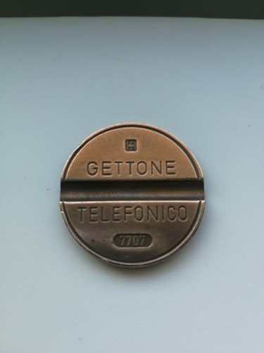 Gettone telefonico 7707 raro - telefonico,