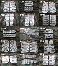 STAMPO DA PESCA pesi piombo economici teste siluro maschera bomba per pera colpo a goccia esagonale