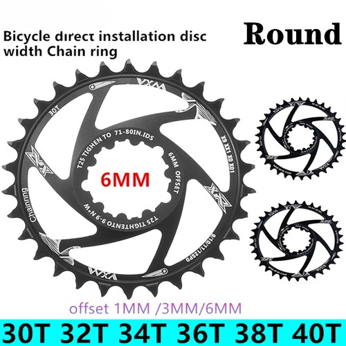 Guarnitura bici mtb offset