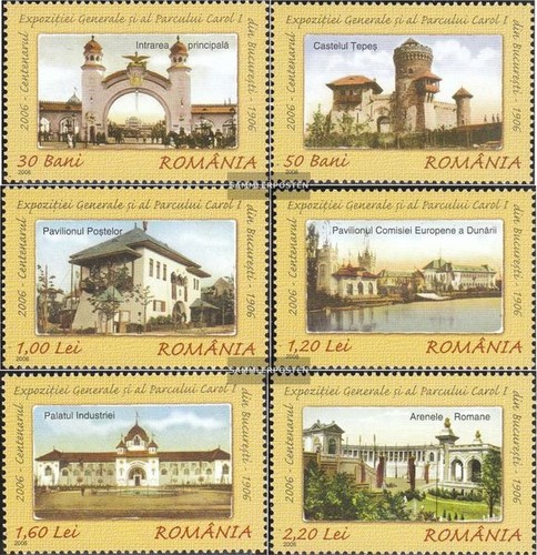 Romania 6077 6082 - romania, 6077-6082