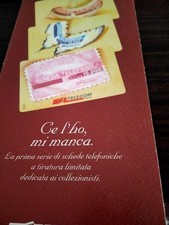 FOLDER TELECOM CE L'HO, MI MANCA + SCHEDE TELEFONICHE NUOVE 1997