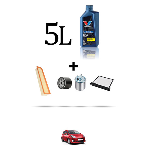 Hoffcar kit tagliando filtri - kit,