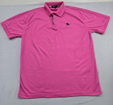 Polo rosa da uomo Burberry