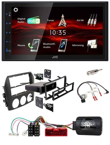 Jvc usb bluetooth volante - bluetooth, dab