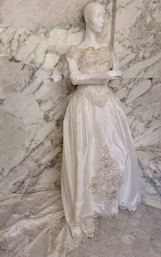 Abito sposa vintage anni 80 - sposa,