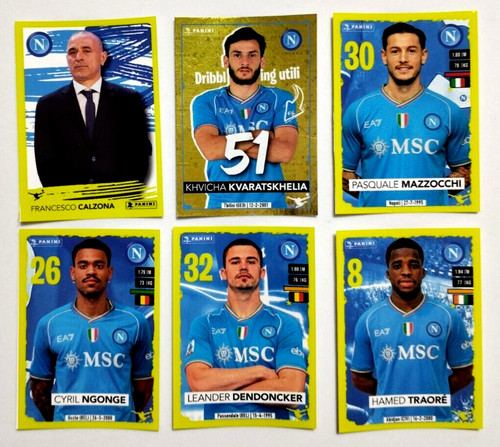 Panini calciatori 2023 - calciatori, 2023-24