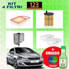 KIT TAGLIANDO 4 FILTRI PEUGEOT