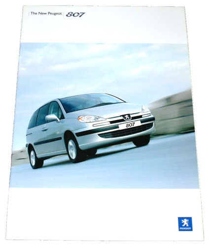 Peugeot 807 brochure - peugeot,