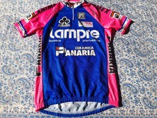 MAGLIA SHIRT CYCLING PRO LAMPRE PANARIA SANTINI L. CICLISMO COLNAGO 
