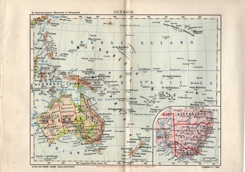 Carta geografica antica