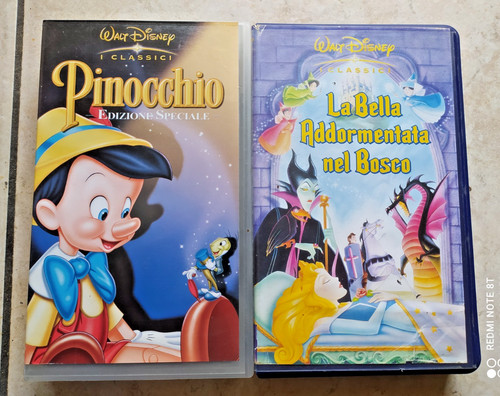 Vhs pinocchio edizione - vhs,