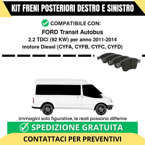 Pastiglie freno posteriori - pastiglie,