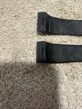 Cinturino distribuzione originale Cartier Santos 100 XL in pelle nera KD1JAK3