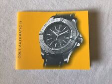 Libretto Booklet Breitling Colt Automatic II