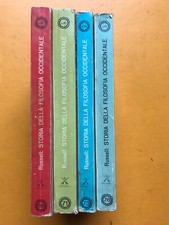 RUSSELL, STORIA DELLA FILOSOFIA OCCIDENTALE, 4 Vol. LONGANESI Pocket 69-71-73-78