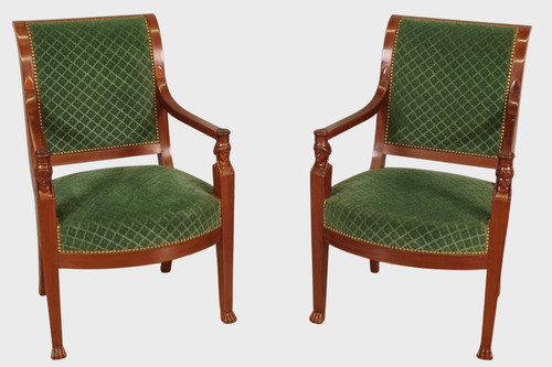 Coppia poltrone consolato - poltrone,