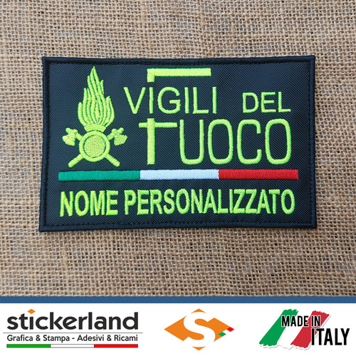 Toppa patch ricamata - ricamata, vigili