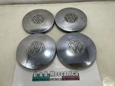 SET 4 BORCHIE COPPETTE COPRIMOZZO RUOTA ORIG VOLKSWAGEN GOLF I PRIMA SERIE (H...