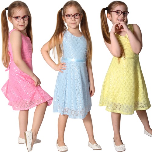 Abito pizzo matrimonio bambina