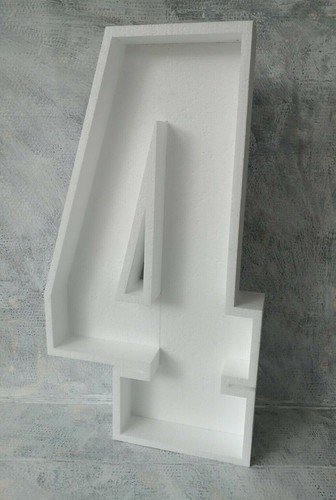 Numero riempibile lettera - , da