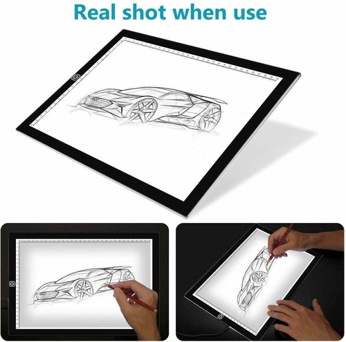 Led stencil board light - light, box