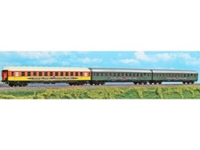 ACME 55233 H0 Set 3 carrozze "Freccia della Mela" (2 cuccette + ristorante)