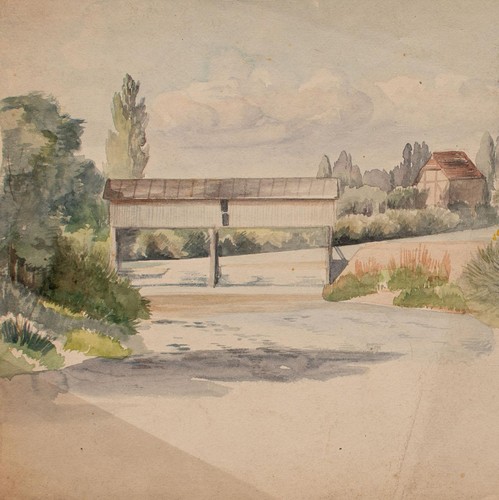 Ponte legno assia diga - ponte,