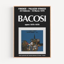 Poster Esposizione Bacosi