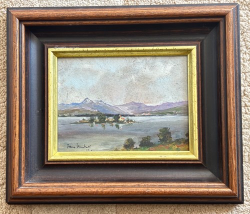 Quadro olio tavola - quadro, su