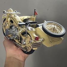 Modellino moto sidecar in lega