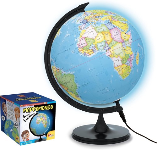 Mappamondo luminoso cm - mappamondo, 35
