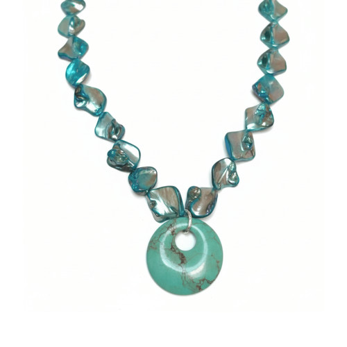 Collana isola bianca - collana, in