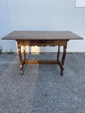 Tavolo fratino/scrittoio con cassetto centrale In Legno Di Noce 600/700