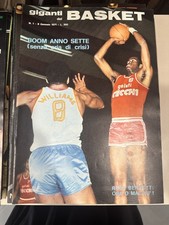 rivista spoort basket pallacanestro  GIGANTI DEL BASKET n.1 gennaio 1971 rudy be