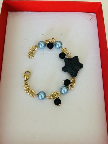 Bracciale stella pietra - , in