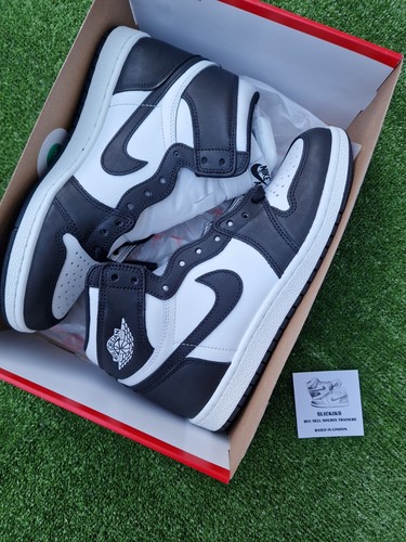 Jordan high nero - 1, nero/bianco