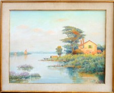 Cesare Mainella (Venezia,1885 - 1975)  "TREPORTI"